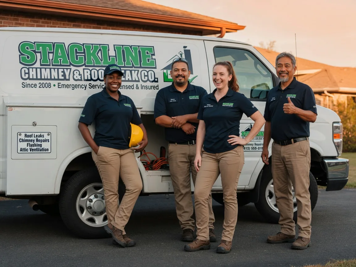 Chimney flashing repair company in Benton City, WA